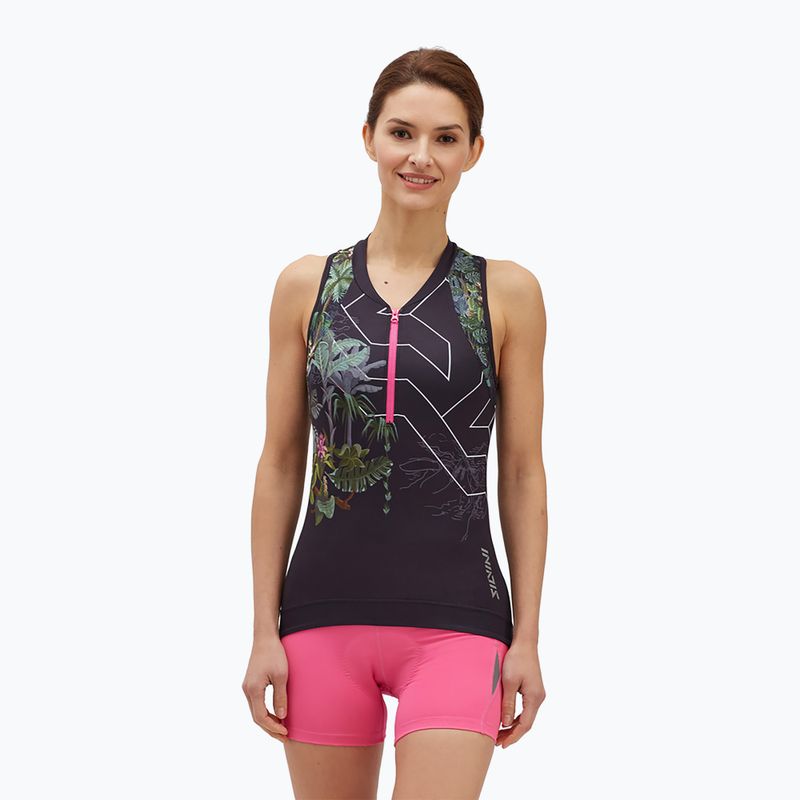 Radtrikot Damen SILVINI Escolca schwarz 3122-WD234/8111