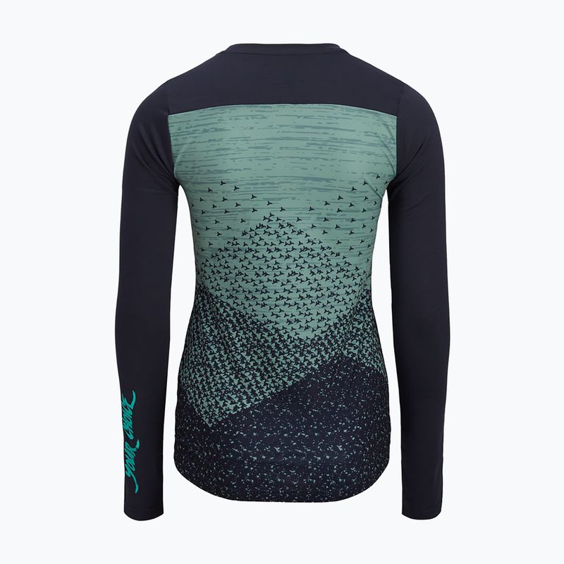 Radtrikot Damen SILVINI Ella schwarz-grün 3122-WD236/32411 2
