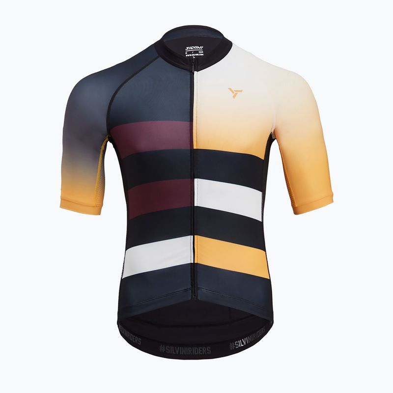 Radtrikot Herren SILVINI Mazzano schwarz-gelb 3122-MD242/872