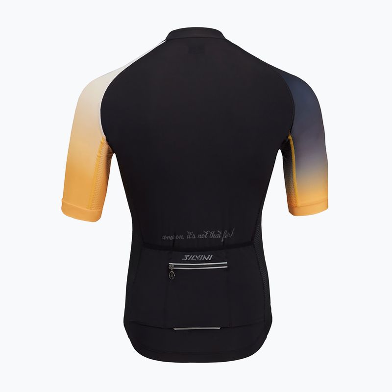 Radtrikot Herren SILVINI Mazzano schwarz-gelb 3122-MD242/872 2