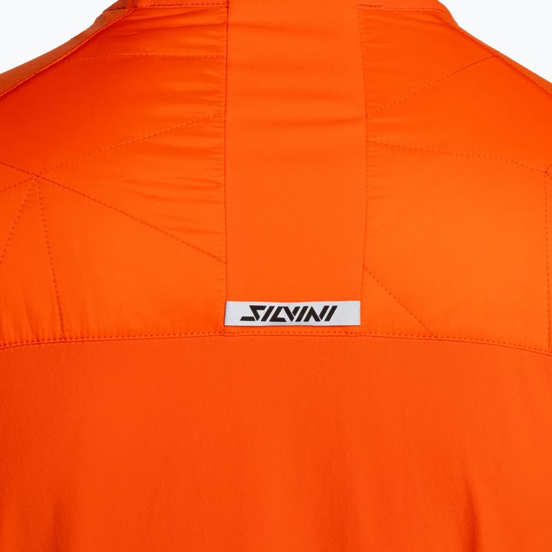 Herren-Langlaufjacke SILVINI Corteno orange 3223-MJ2120/6060 8