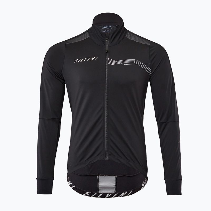 Herren SILVINI Ghisallo Softshell-Radjacke schwarz MJ2129