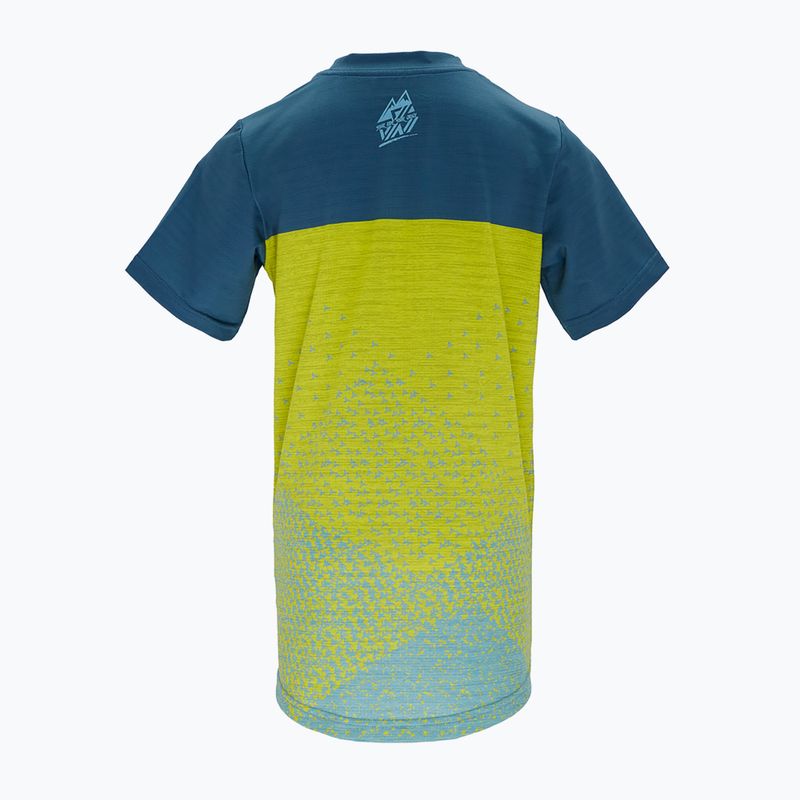 Radtrikot Kinder SILVINI Denni blau-gelb 3123-CD2283/3711 2