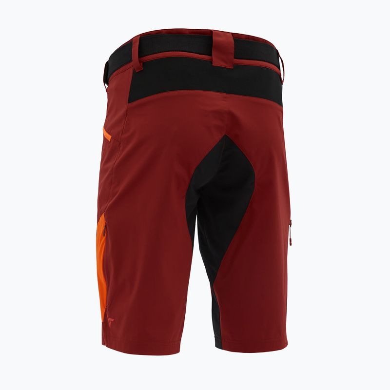 Fahrrad Shorts Herren SILVINI Rango Pro merlot/orange 5