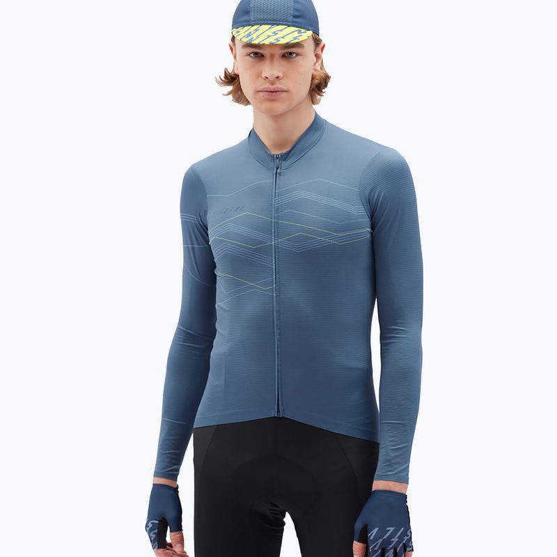 Radtrikot Herren SILVINI Valfuro dunkelblau 3123-MD22/32322