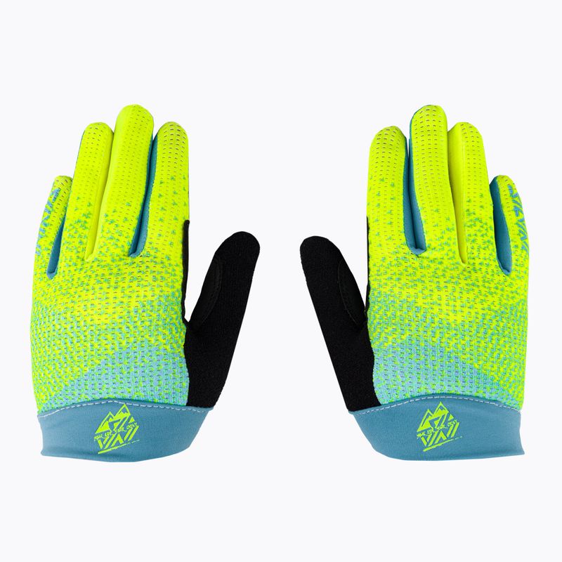 Fahrradhandschuhe Kinder SILVINI Calvi blau-gelb 3123-CA227/3711 3