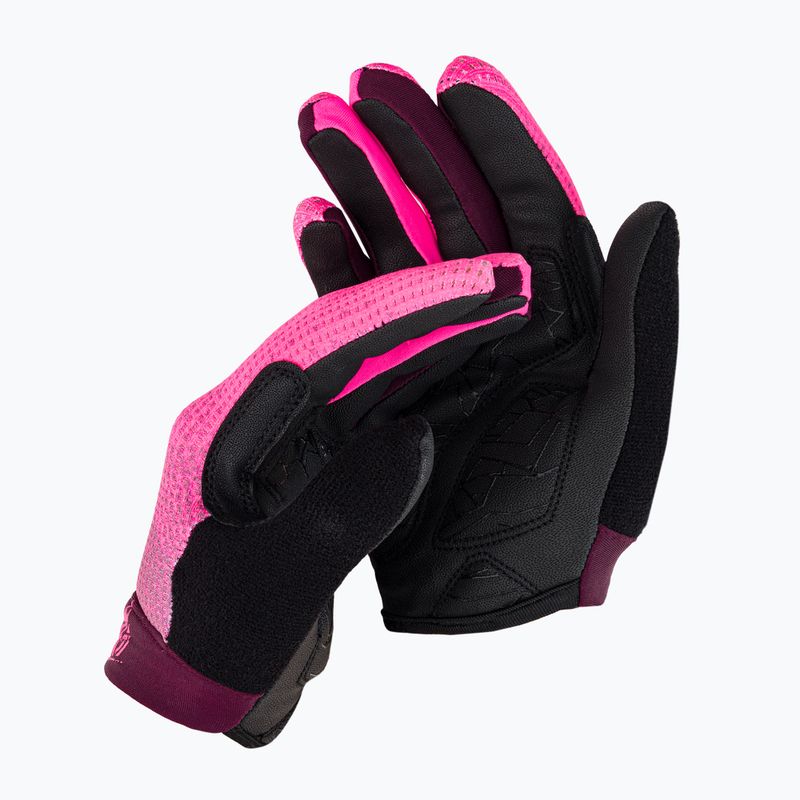 Fahrradhandschuhe Kinder SILVINI Calvi schwarz-rosa 3123-CA227/52911