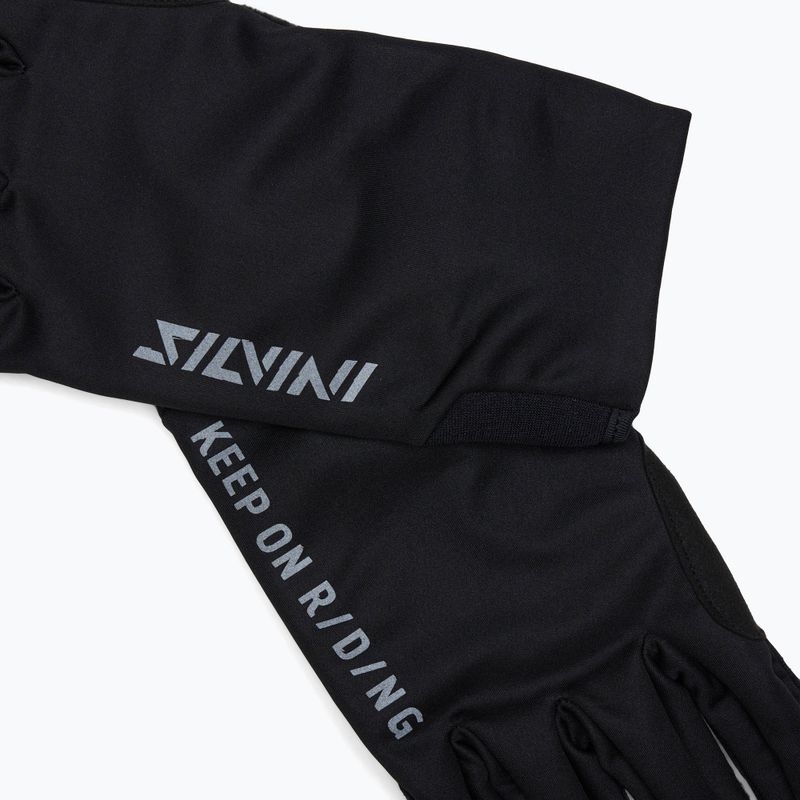 Fahrradhandschuhe Herren SILVINI Valtellino black 5