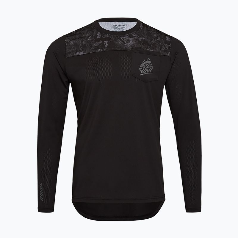 Herren SILVINI Ello Radfahren Longsleeve anthrazit