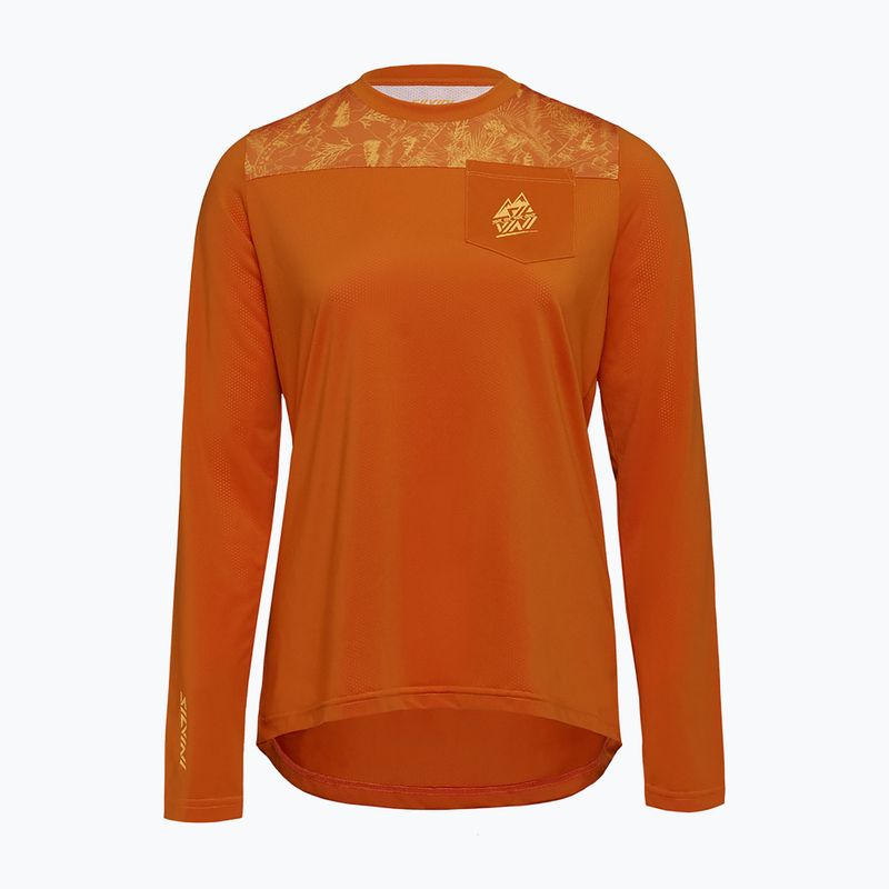 SILVINI Ella orange Damen Radfahren Longsleeve