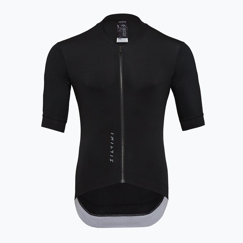 Herren Radtrikot Silvini Trafoi schwarz