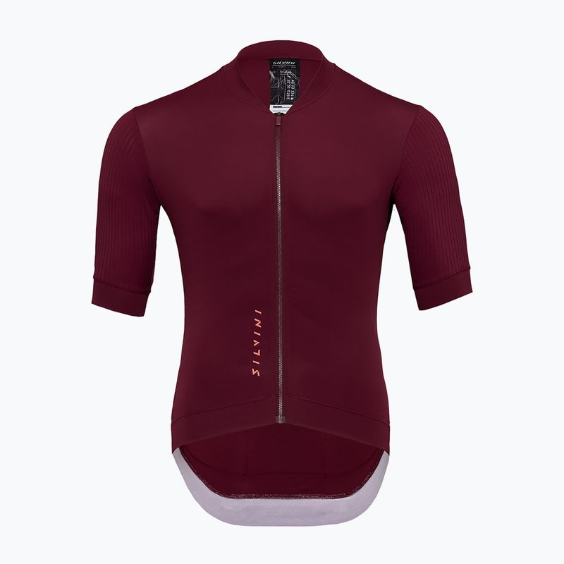 Herren Silvini Trafoi Merlot Radtrikot