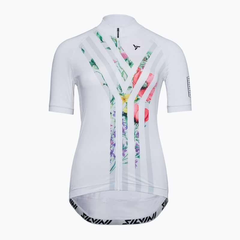 SILVINI Damen Radtrikot Calnia weiß/wolkig