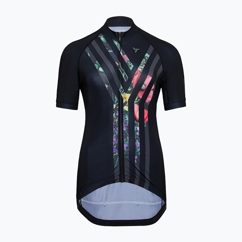 SILVINI Damen Radtrikot Calnia schwarz/charcoal