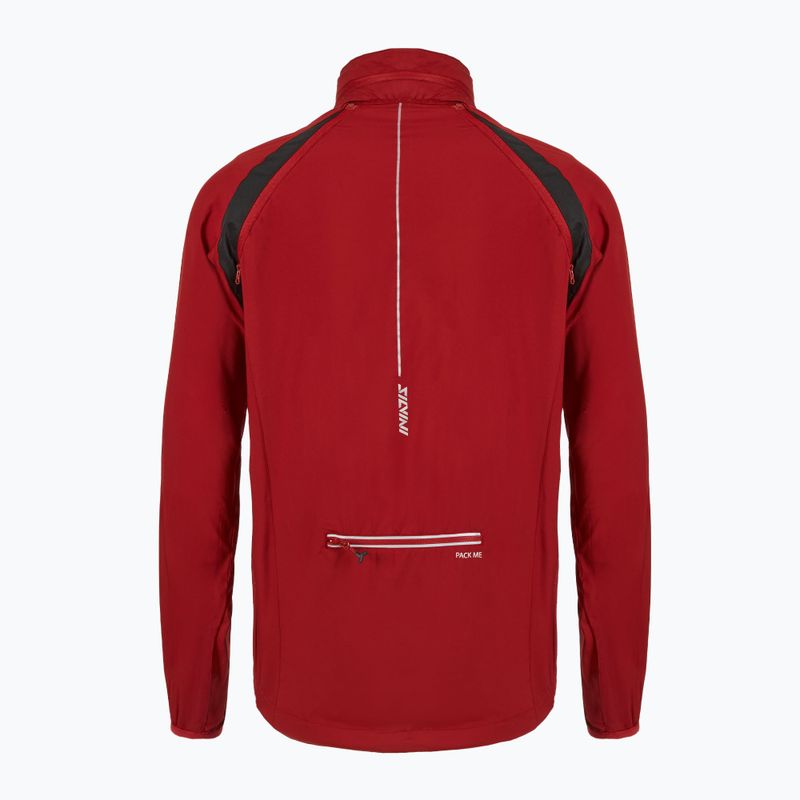 Herren-Radjacke SILVINI Vetta merlot 2