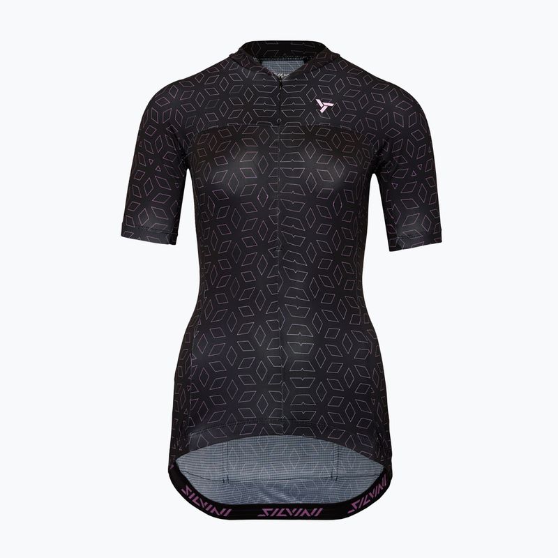 SILVINI Catirina Damen Radtrikot schwarz/rosa 5