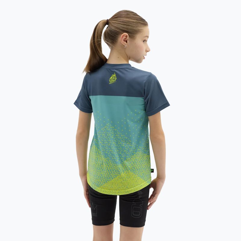 SILVINI Kinder-Radtrikot Denni neon/blau 3