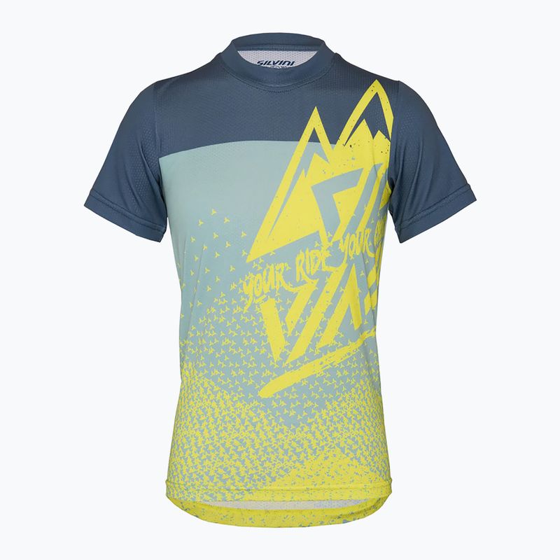 SILVINI Kinder-Radtrikot Denni neon/blau 4