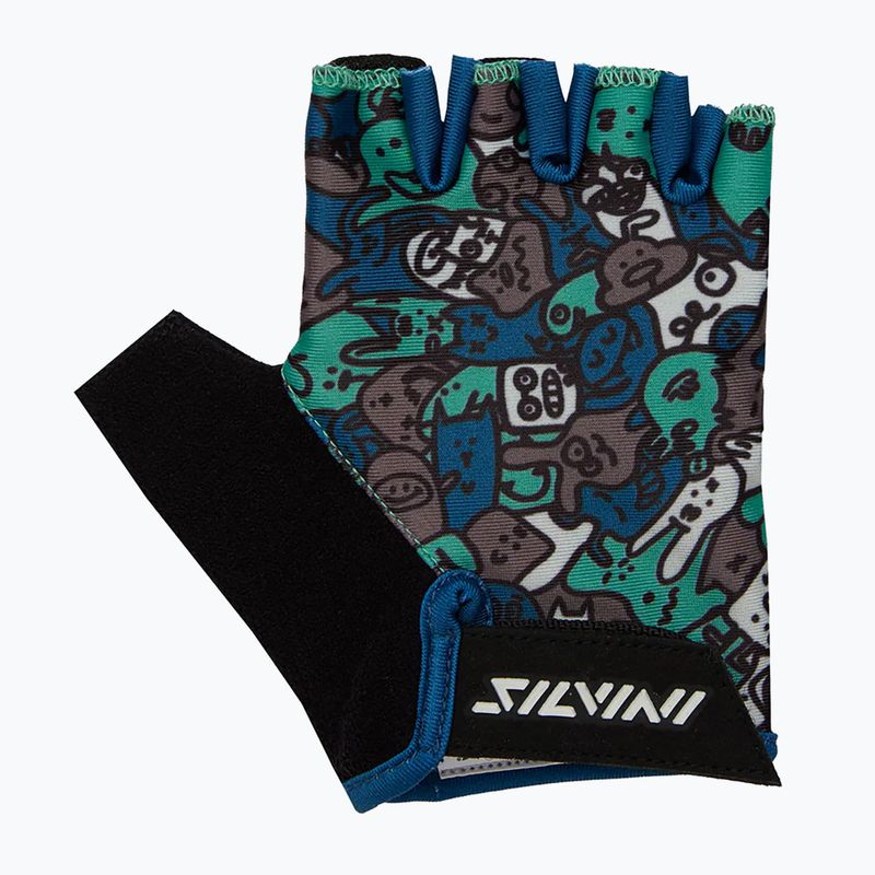 SILVINI Locri blush/grün Fahrradhandschuhe für Kinder