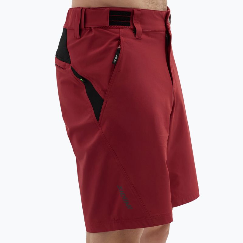 Herren Radhose SILVINI Elvo merlot 2