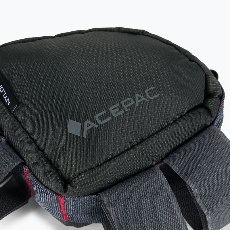 Acepac Fahrradrahmen Tasche grau 133029 3
