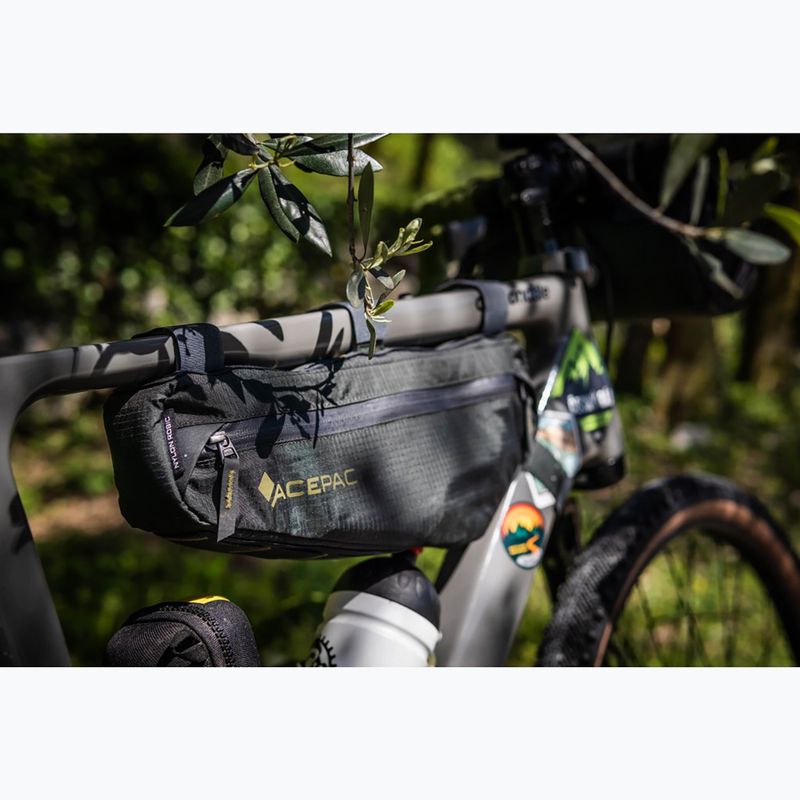 Fahrradtasche für den Rahmen Acepac Triangle Frame Bag M MKIII 2 l grey