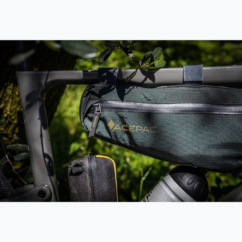 Fahrradtasche für den Rahmen Acepac Triangle Frame Bag M MKIII 2 l grey