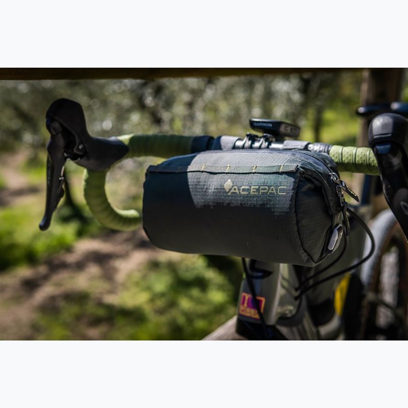 Fahrrad Lenkertasche Acepac Barrel MKIII 2 l grey 8