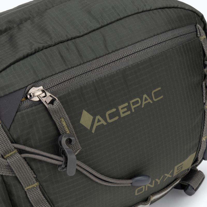 Fahrrad Bauchtasche Acepac Onyx 5 MKIII 5 l black 5