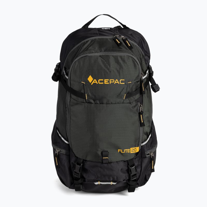 Acepac Flite 20 l grau Fahrrad Rucksack 206723