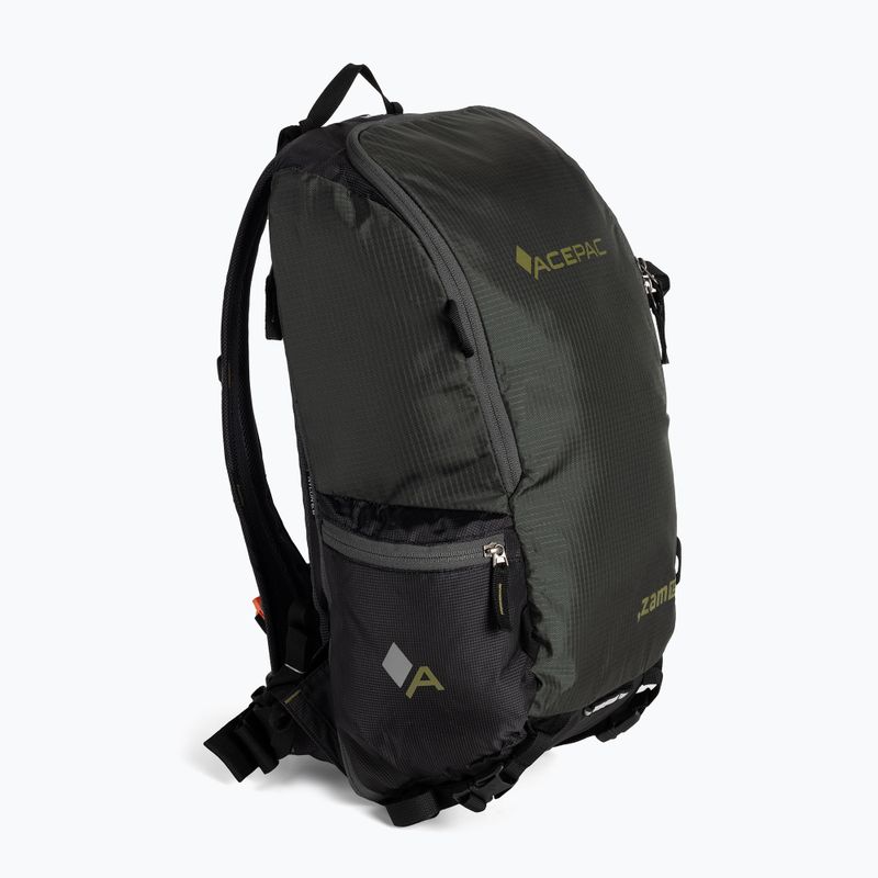 Acepac Zam EXP 15 l Fahrrad Rucksack grau 207621 2