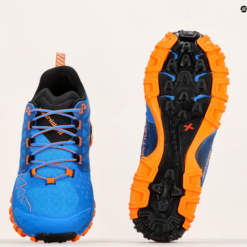 La Sportiva Bushido II GTX electric blue/tiger Herren Laufschuh 19