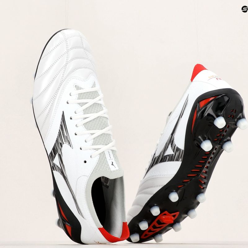 Mizuno Morelia Neo IV Beta JP MD Herren Fußballschuhe weiß/schwarz/chinesisch rot 13