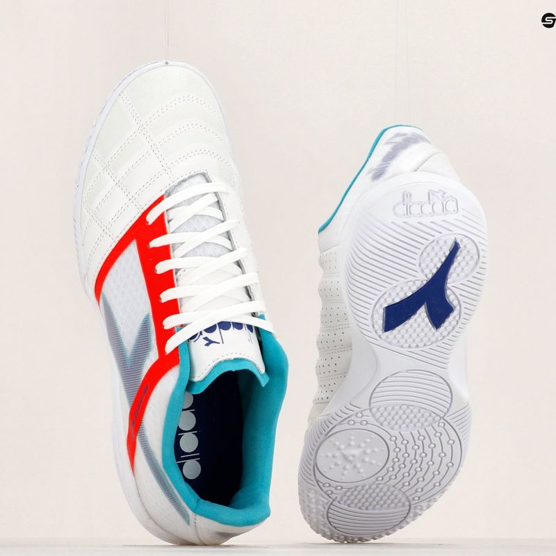 Herren Fußballschuhe Diadora Brasil Sala Cup ID weiß/navy 19