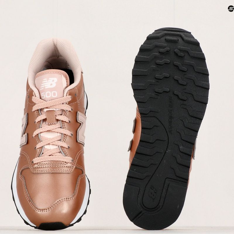 Damen New Balance GW500V2 metallic rose Schuhe 13