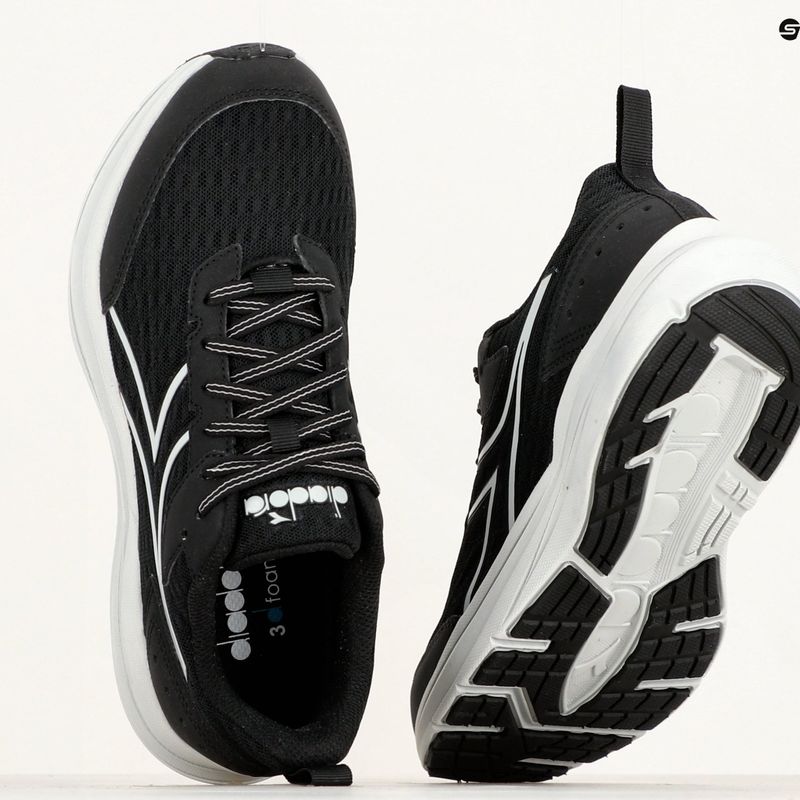 Damen Laufschuhe Diadora Snipe schwarz/gletschergrau