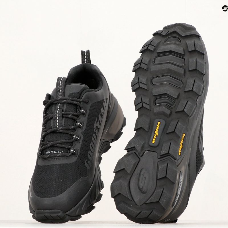 Skechers Max Protect Fast Track Herrenschuhe schwarz 12