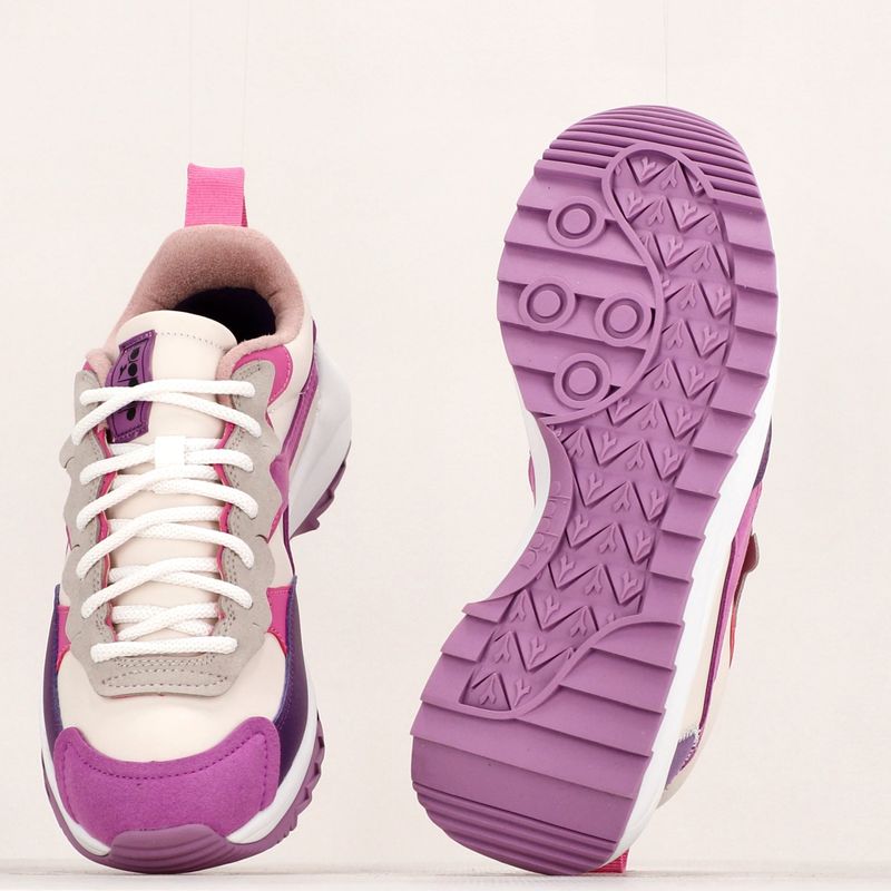 Damenschuhe Diadora Jolly Pop blanc de blanc/mulberry 18