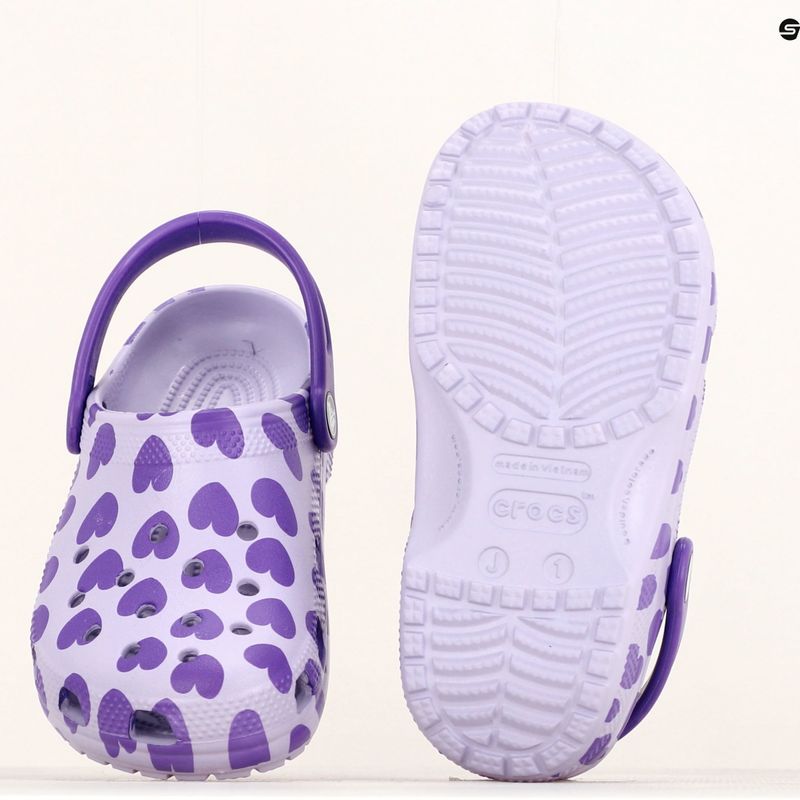 Kinder Crocs Classic Easy Icon Clog lavendel