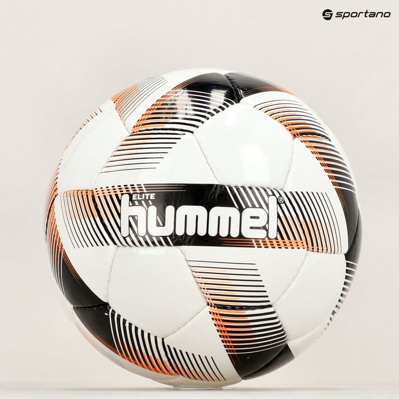 Hummel Elite FB Fußball weiß/schwarz/silber Größe 4