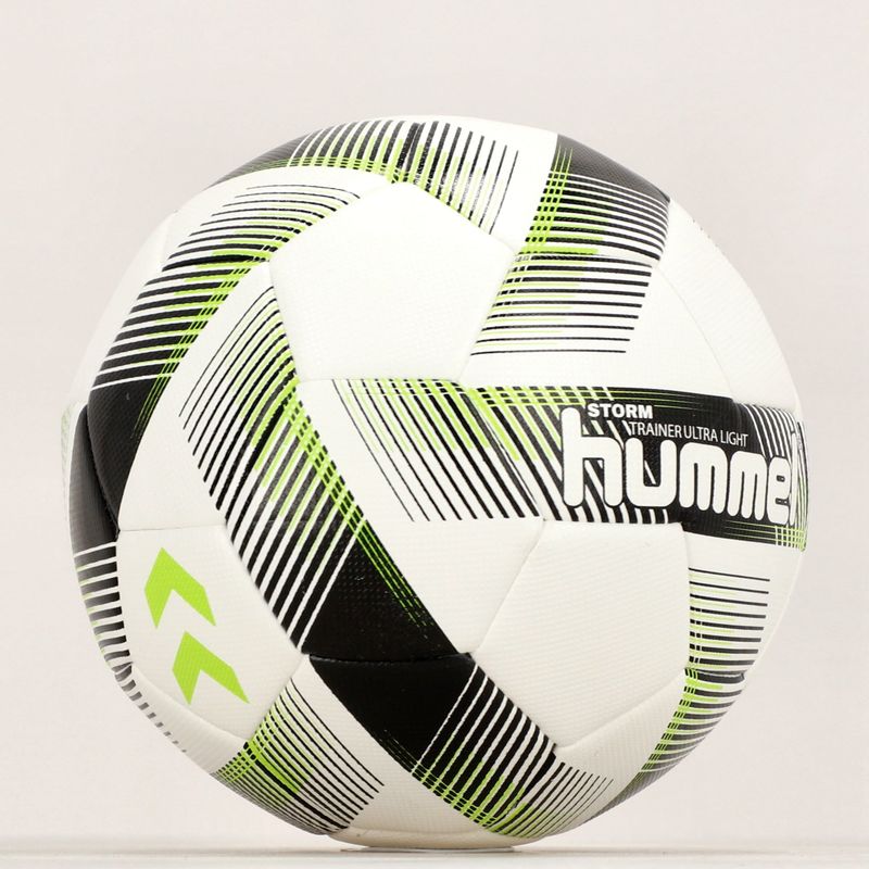 Hummel Storm Trainer Ultra Lights FB Fußball weiß/schwarz/grün Größe 4