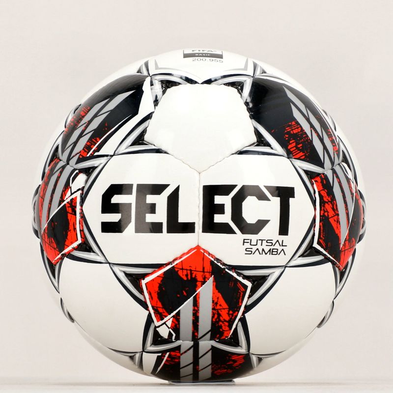 Wählen Sie Futsal Samba V22 Fußball weiß und schwarz 32007 5