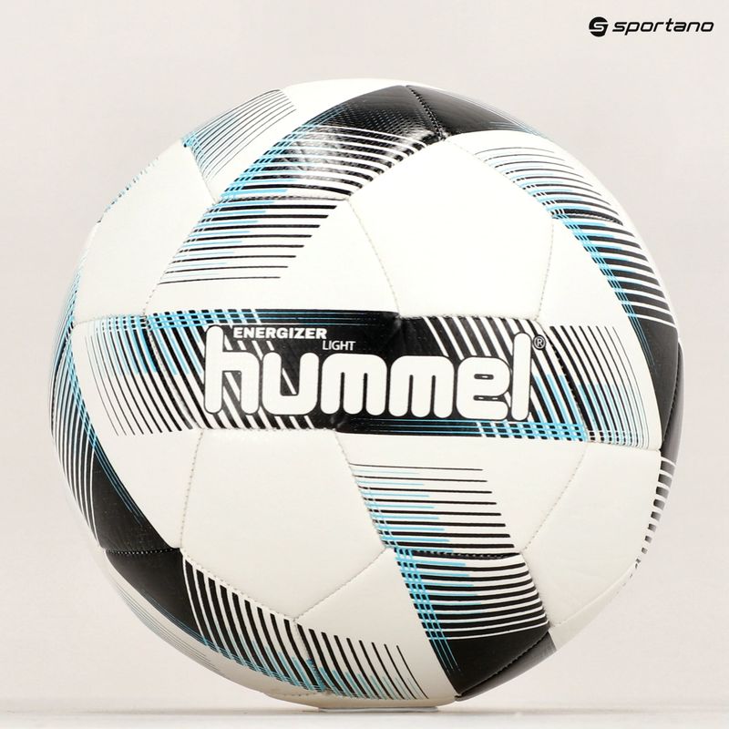Hummel Energizer Licht FB Fußball weiß/schwarz/blau Größe 5