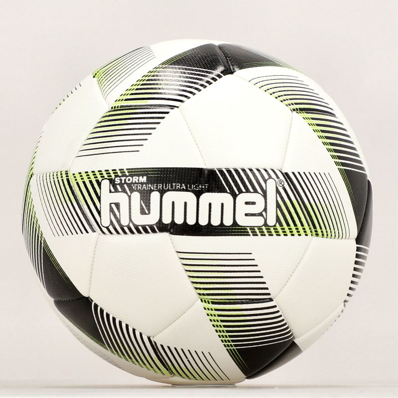 Hummel Storm Trainer Ultra Lights FB Fußball weiß/schwarz/grün Größe 5