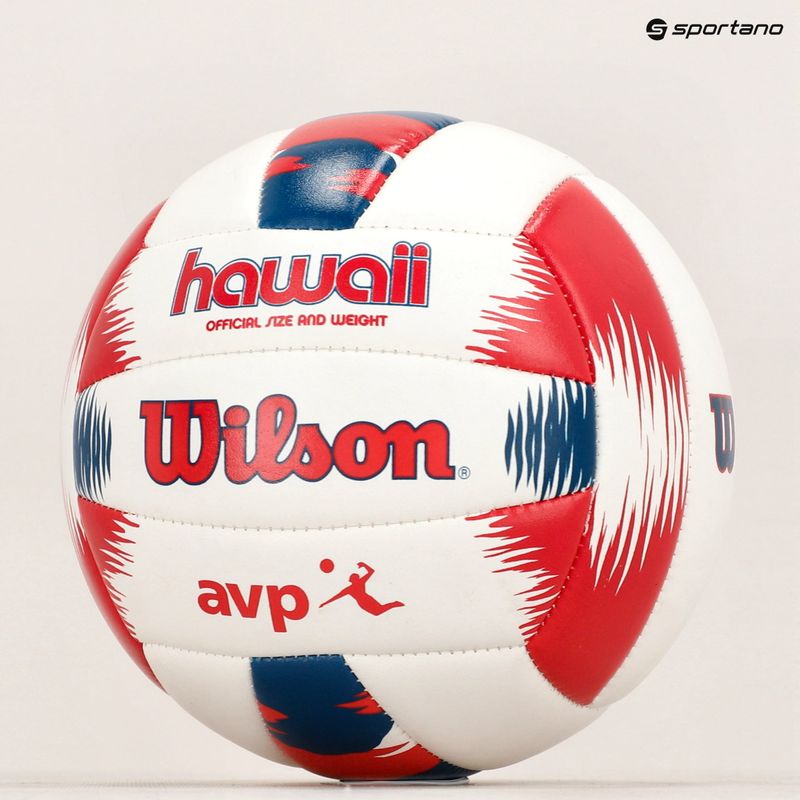 Volleyball + Frisbee Wilson Hawaii AVP VB Malibu weiß WTH80219KIT