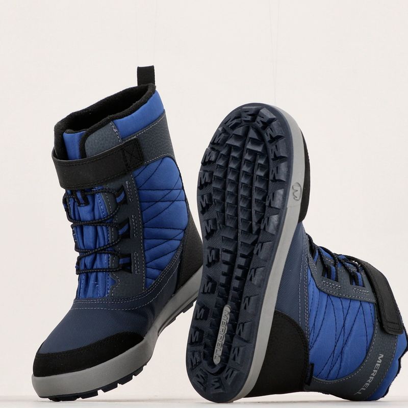 Merrell Snow Storm 2.0 WERPF Kinder-Schneestiefel navy/cobalt 17