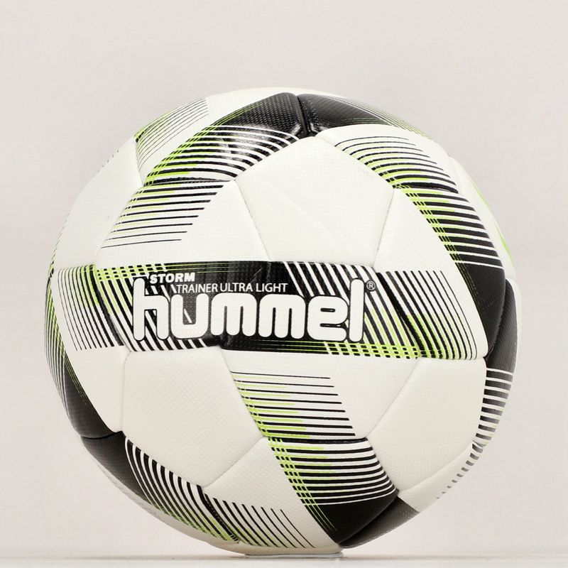Hummel Storm Trainer Ultra Lights FB Fußball weiß/schwarz/grün Größe 3