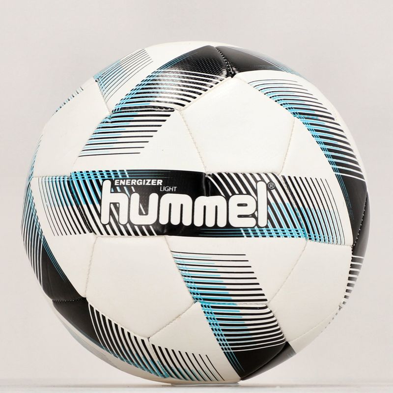 Hummel Energizer Licht FB Fußball weiß/schwarz/blau Größe 4
