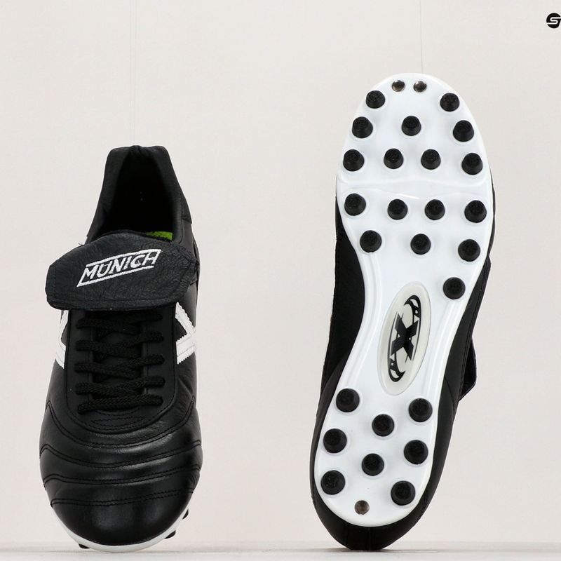 MUNICH Turf Mundial U25 Fußballschuhe schwarz 19