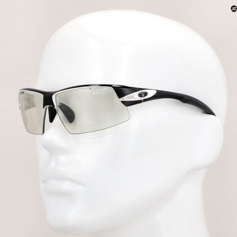 Tifosi Crit Fototec Kristall schwarz/hell Nacht phototrope Fahrradbrille 6